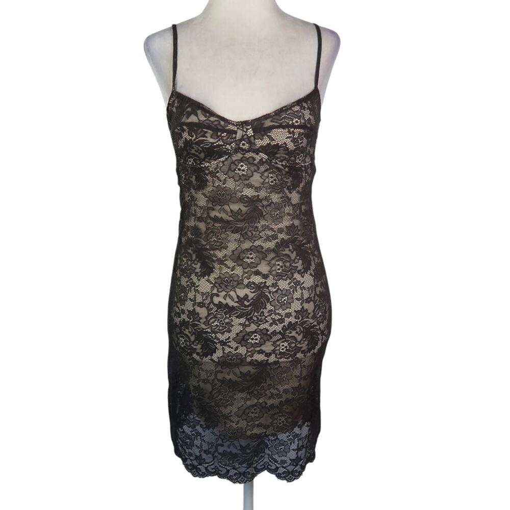 Aritzia Wilfred Greu Lace Teddy Bodycon Mini Dress Bustier Top S